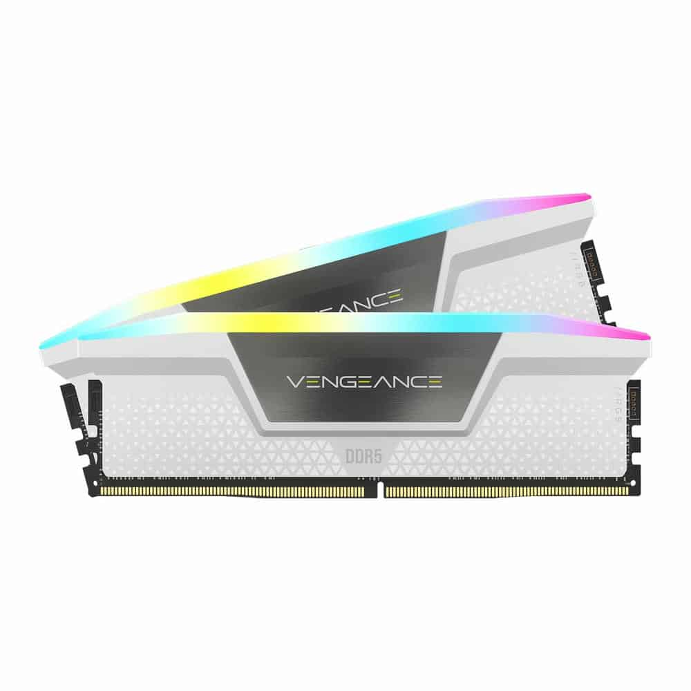 (image for) Corsair Vengeance RGB White 64GB 6000MHz DDR5 Memory Kit